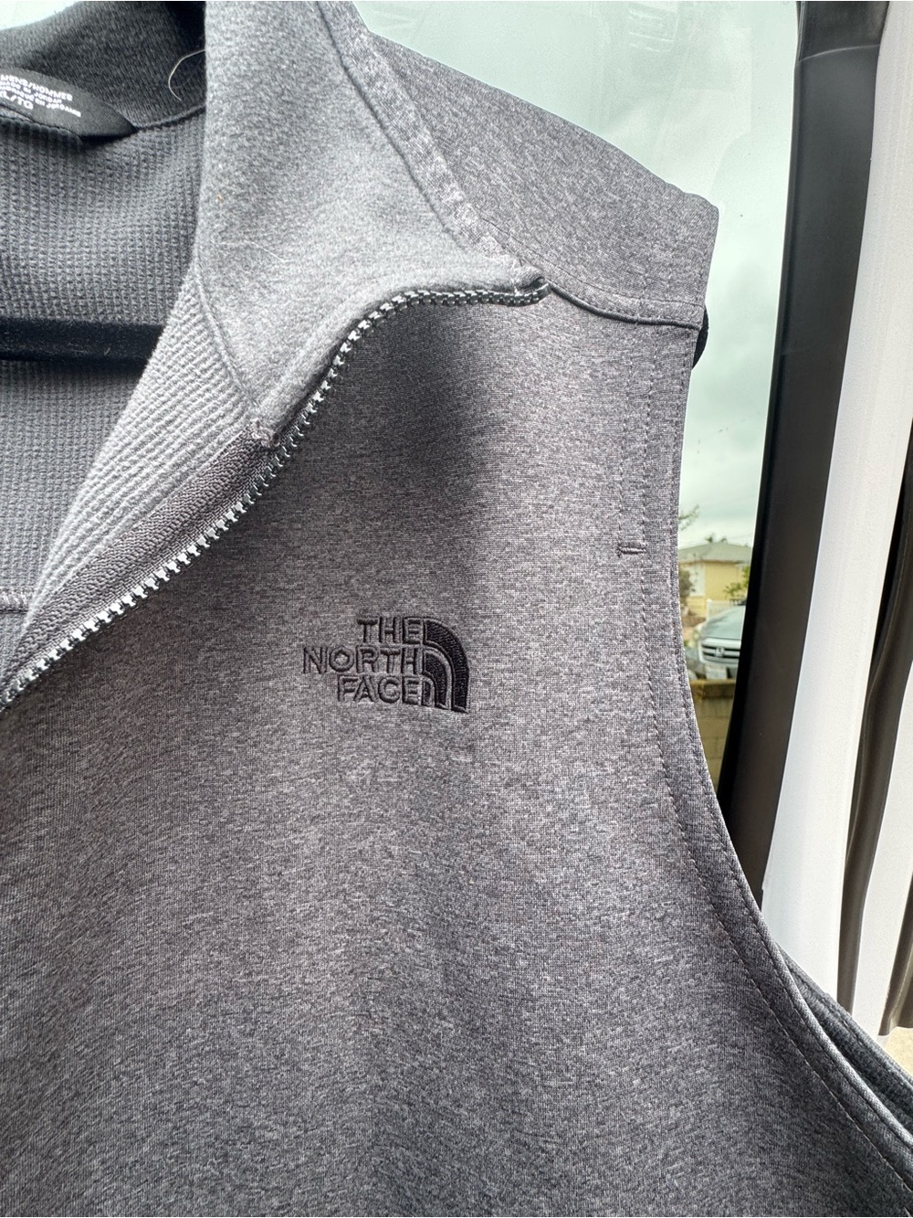 Gray Men's Sleeveless Vest - Picture 2 of 7